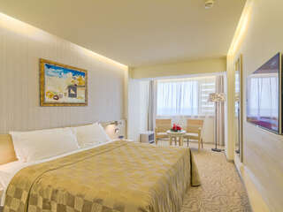 Отель Vega Hotel Мамая Двухместный номер с 1 кроватью и боковым видом на море, без балкона-2